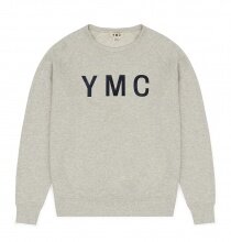 Толстовка YMC Basic Sweat Shirt Grey