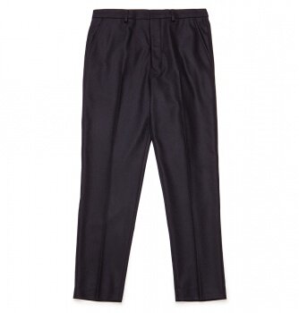 Брюки Ami Buttoned Fly Carrot Fit Pants Marine